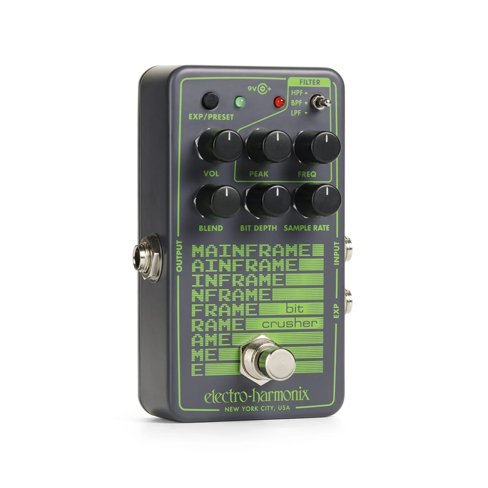 Electro-Harmonix Bit Crusher Guitar Effects Pedal