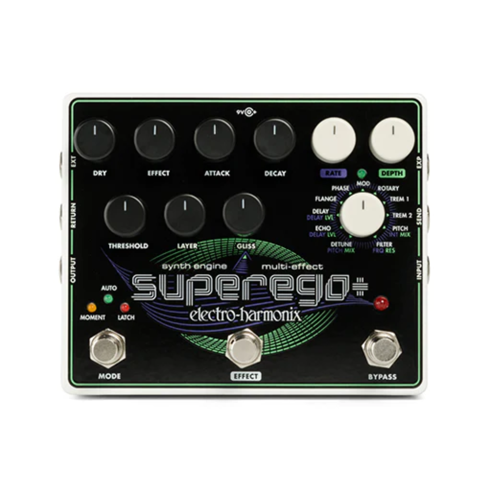 Electro-Harmonix Superego Plus Guitar Effects Pedal