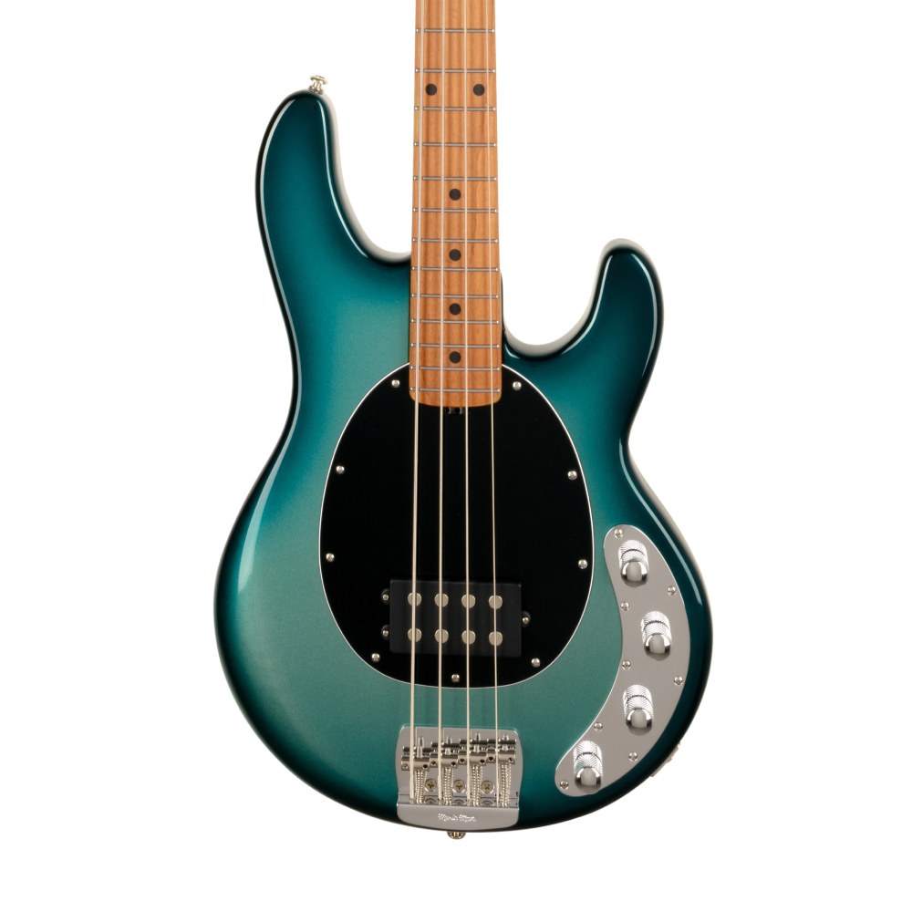 Đàn Guitar Bass Ernie Ball Music Man StingRay Special, Maple FB, Frost Green Pearl