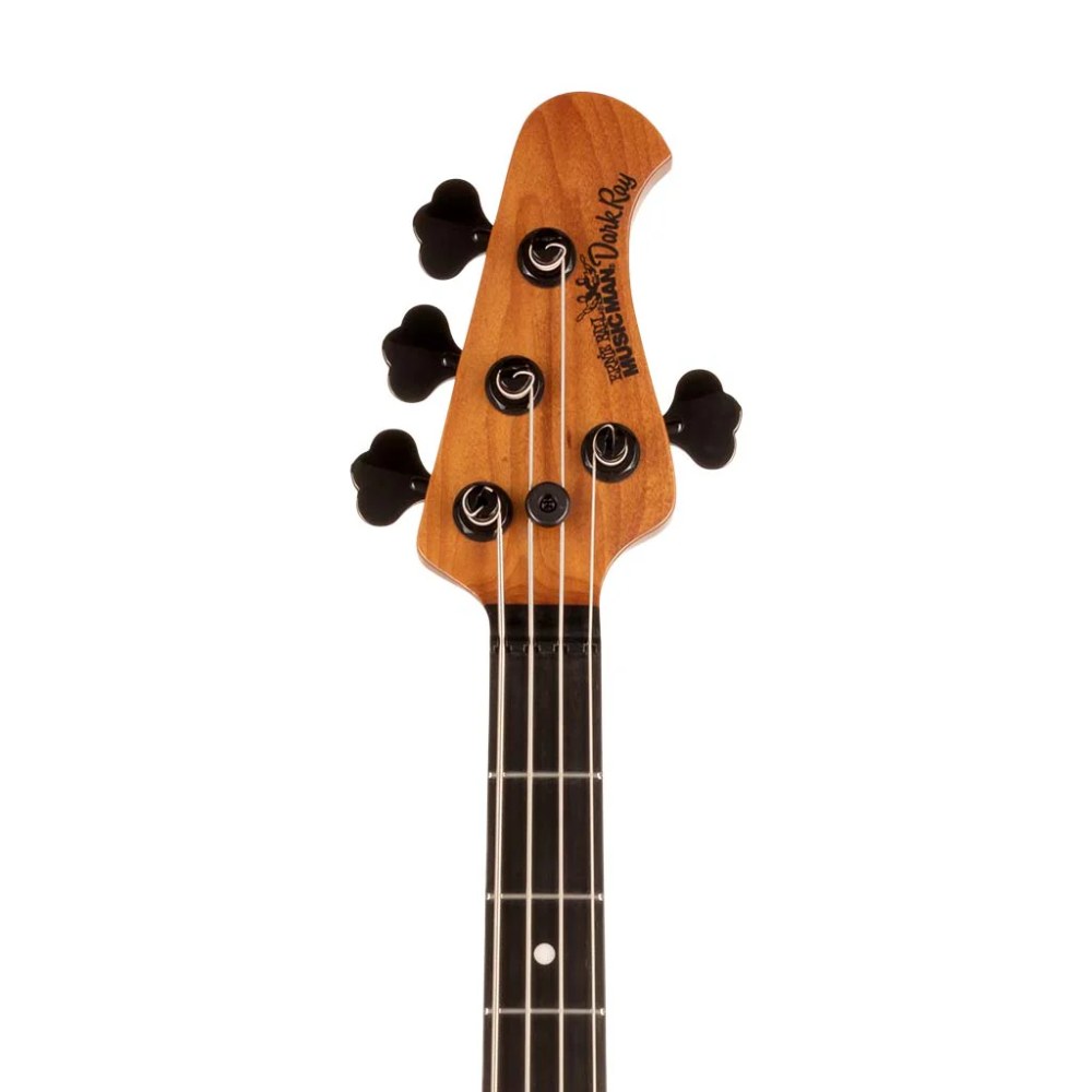 Đàn Guitar Bass Ernie Ball Music Man Dark Ray, Ebony FB, Obsidian Black