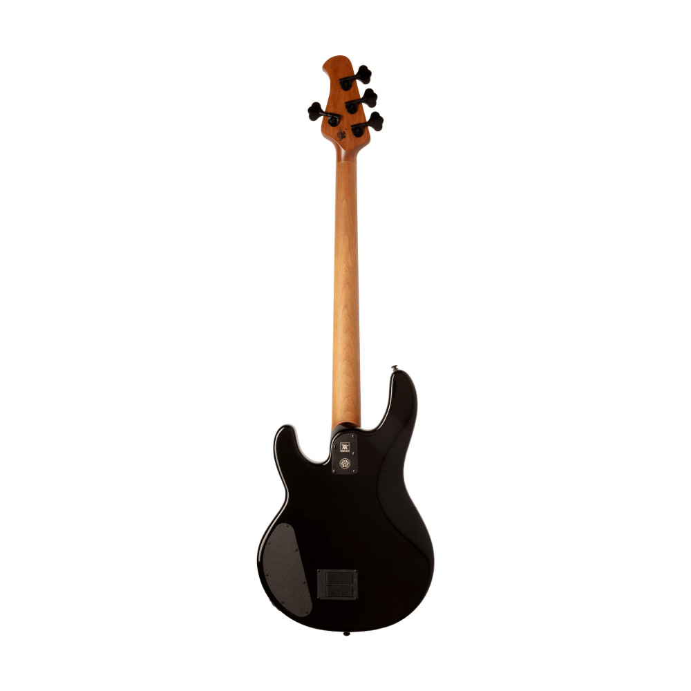 Đàn Guitar Bass Ernie Ball Music Man DarkRay, Ebony FB, Obsidian Black