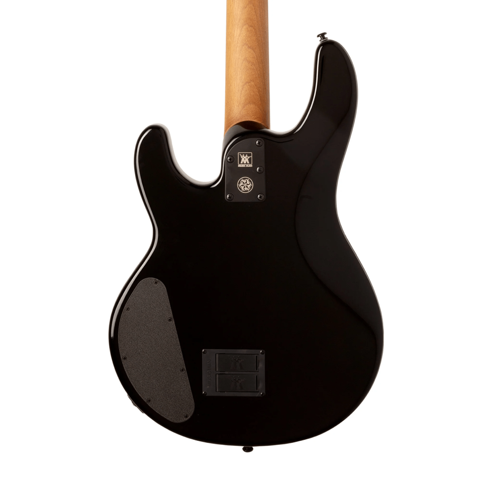 Đàn Guitar Bass Ernie Ball Music Man DarkRay, Ebony FB, Obsidian Black