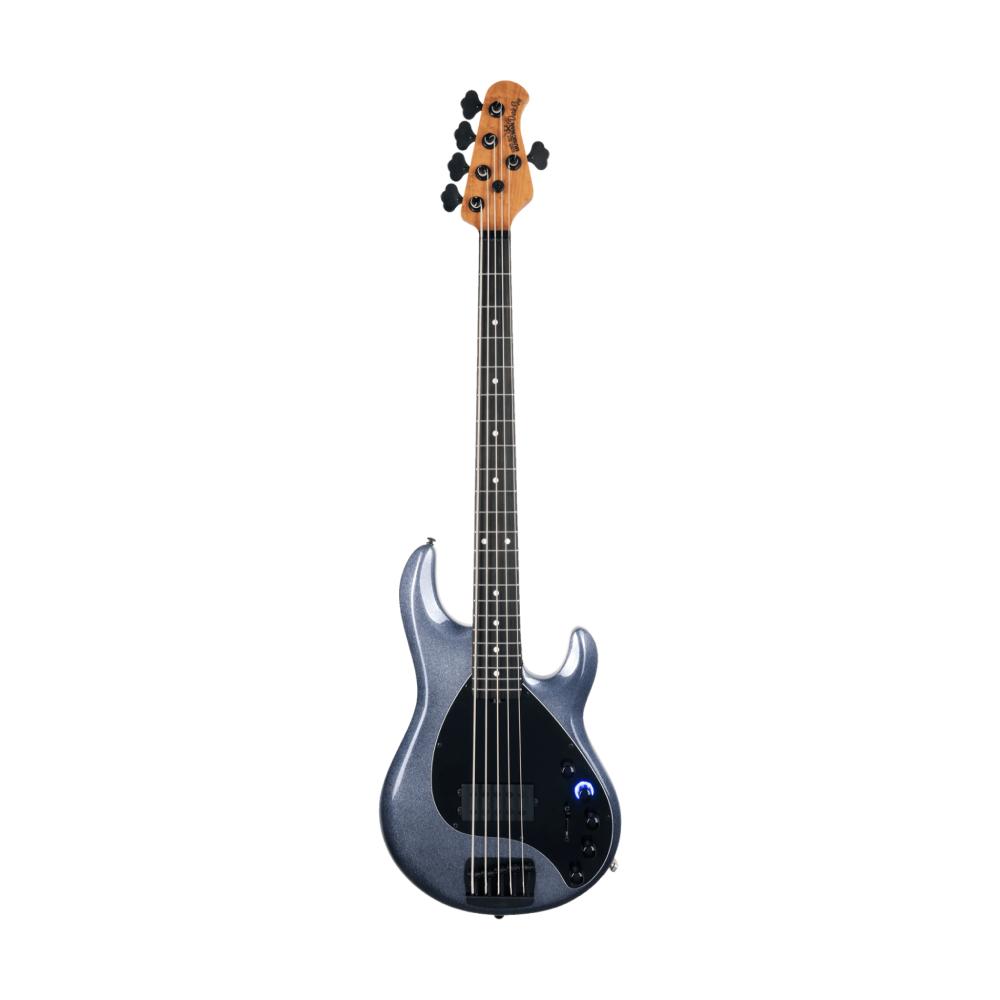 Đàn Guitar Bass Ernie Ball Music Man Dark Ray 5 Bass Guitar, Ebony FB, Starry Night