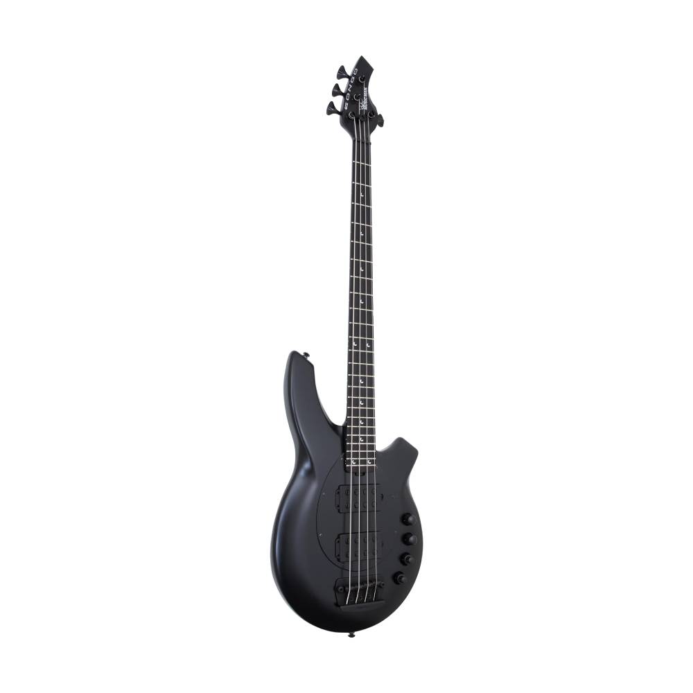  Đàn Guitar Bass Ernie Ball Music Man Bongo 4, Ebony FB, Stealth Black