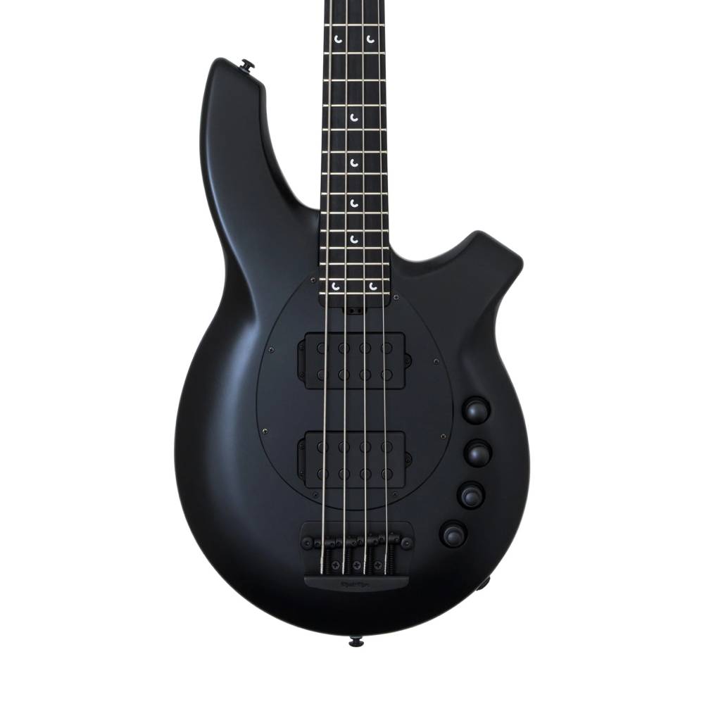  Đàn Guitar Bass Ernie Ball Music Man Bongo 4, Ebony FB, Stealth Black