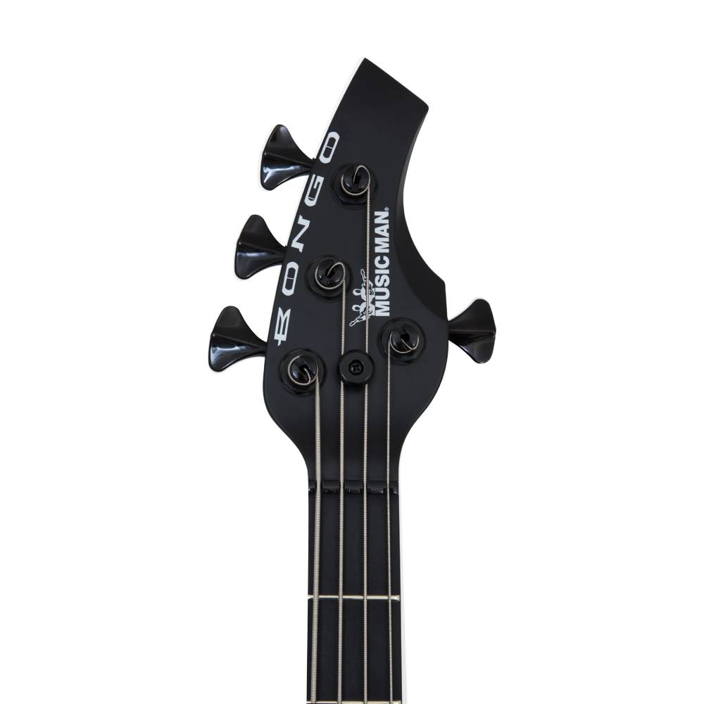  Đàn Guitar Bass Ernie Ball Music Man Bongo 4, Ebony FB, Stealth Black