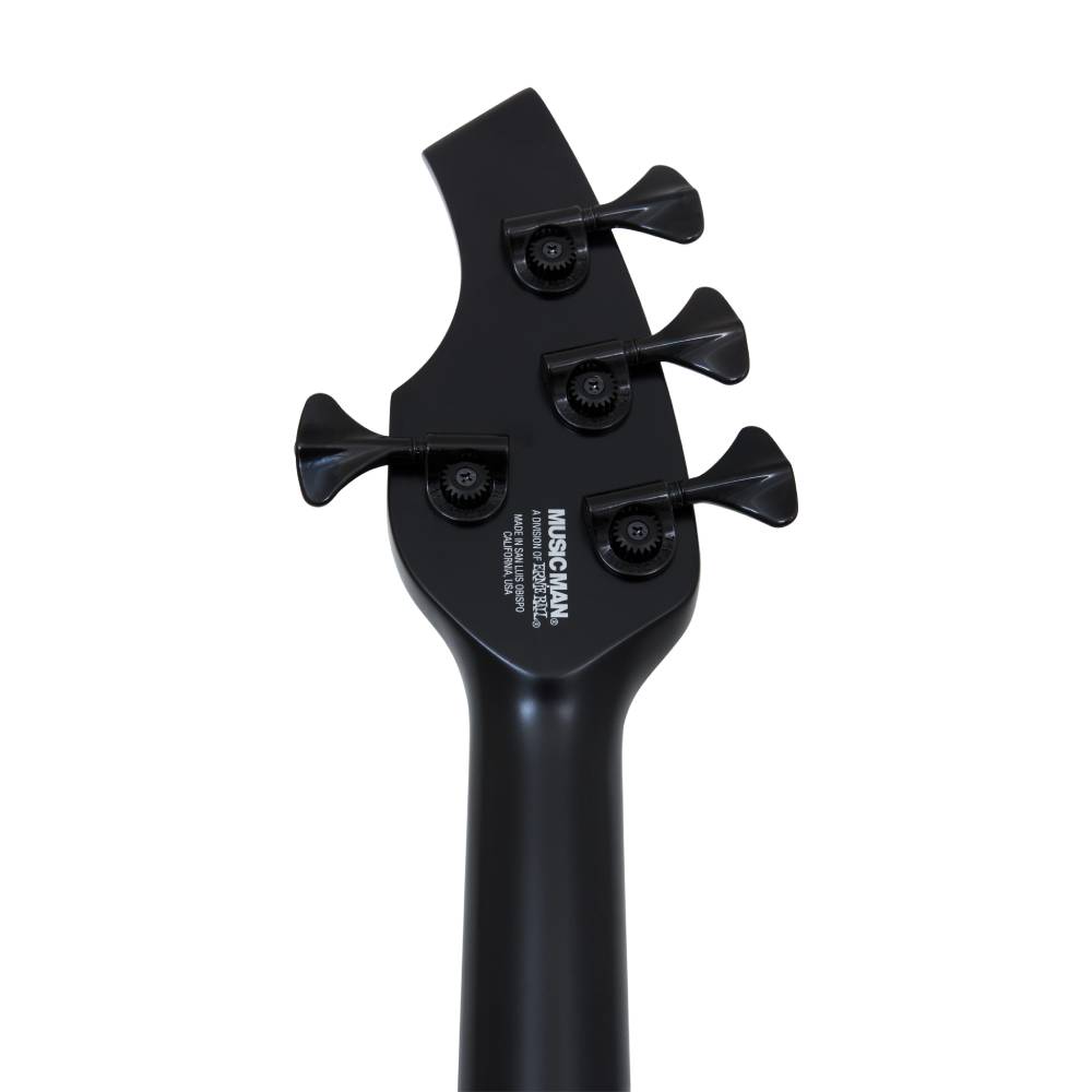  Đàn Guitar Bass Ernie Ball Music Man Bongo 4, Ebony FB, Stealth Black