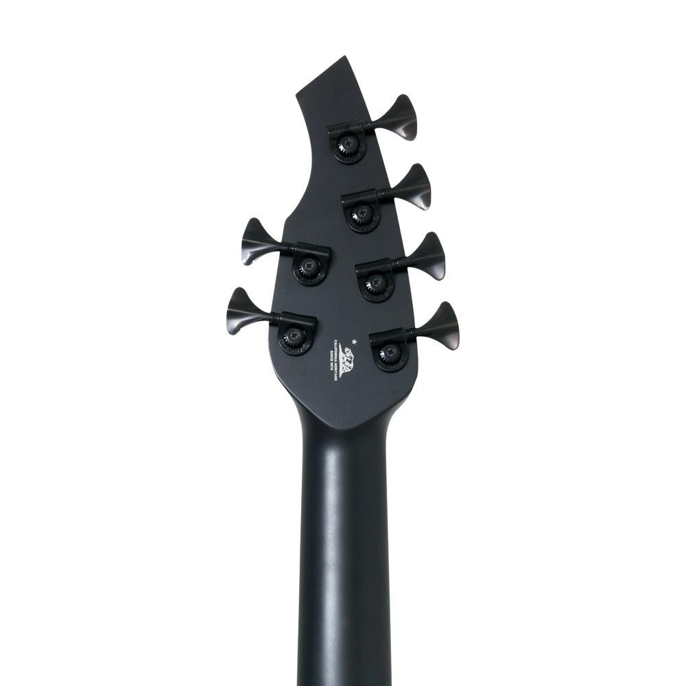 Đàn Guitar Bass Ernie Ball Music Man Bongo 6-String, Ebony FB, Stealth Black 