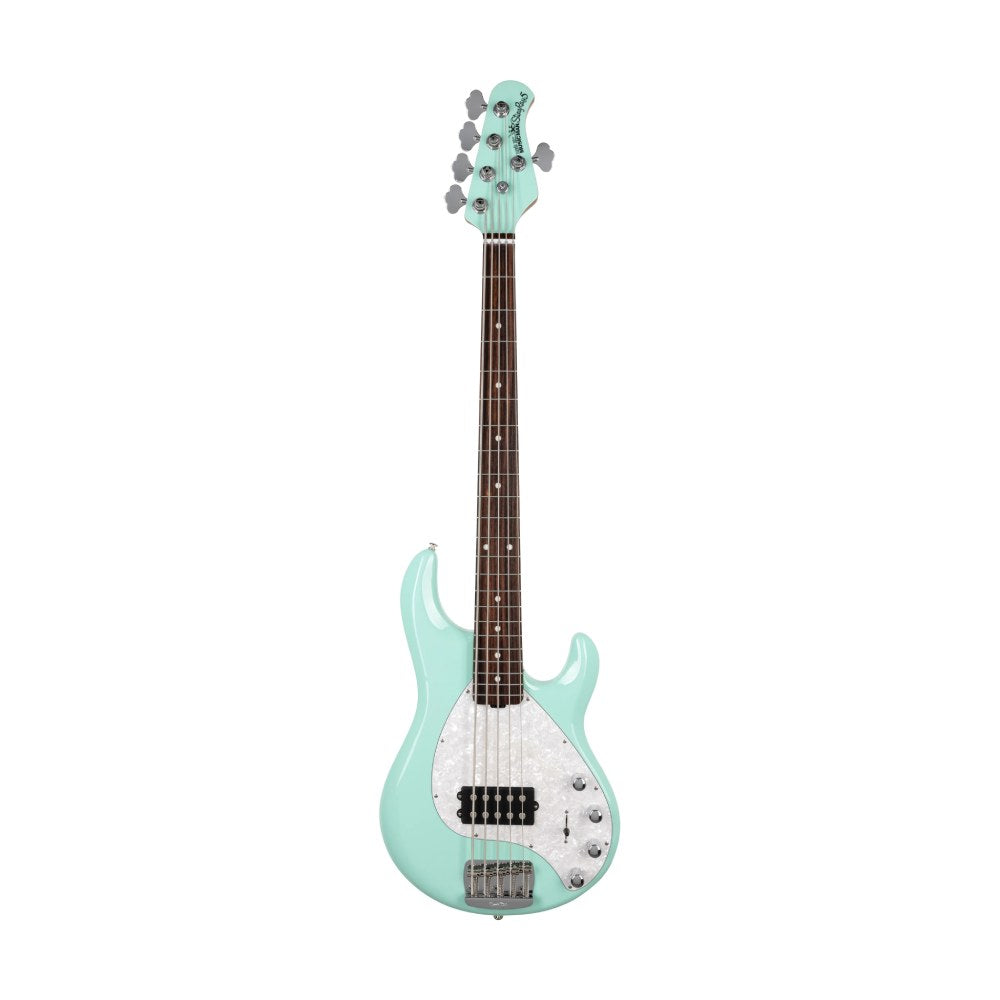 Đàn Guitar Bass Ernie Ball Music Man StingRay Special 5 H, RW FB, Laguna Green