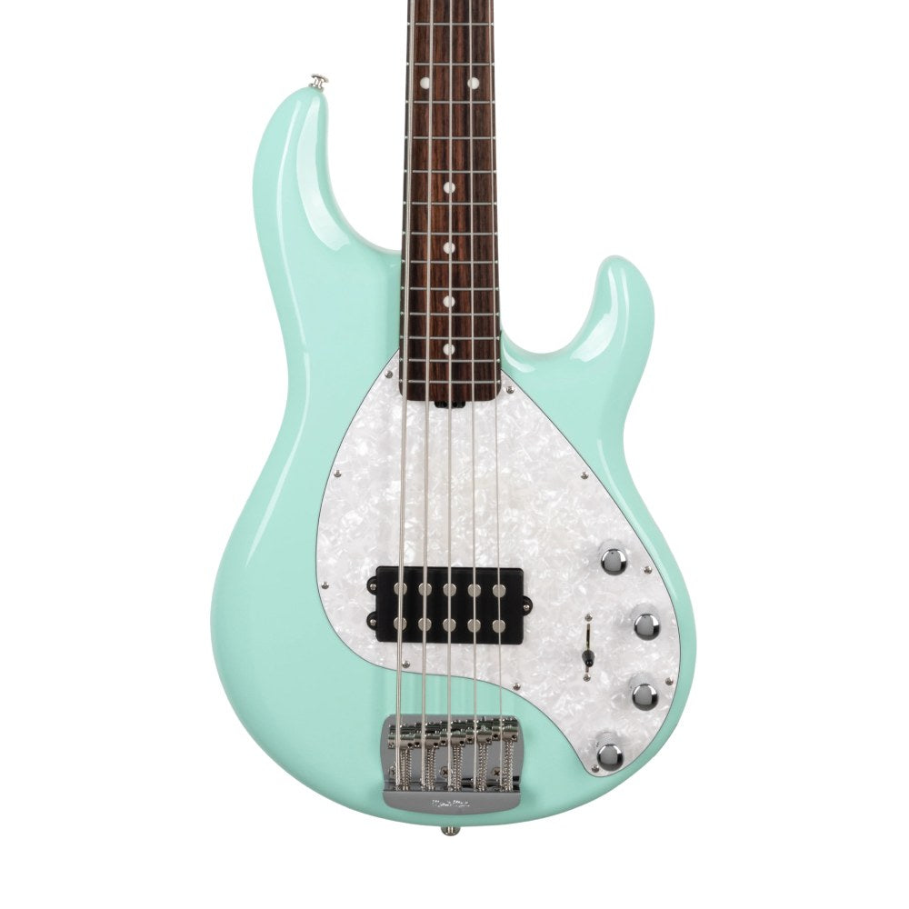 Đàn Guitar Bass Ernie Ball Music Man StingRay Special 5 H, RW FB, Laguna Green