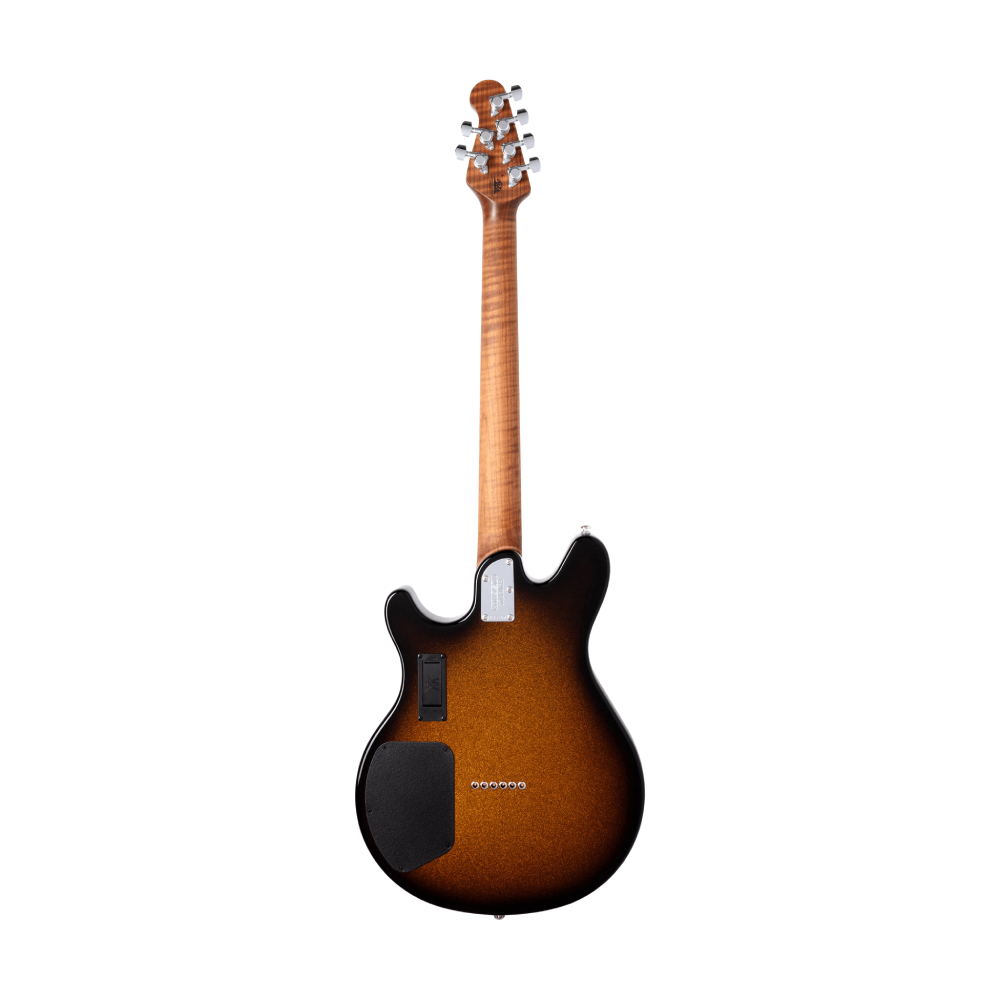 Đàn Guitar Điện Ernie Ball Music Man Valentine, Maple FB, Tobacco Sparkle