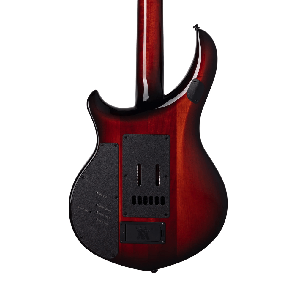 Đàn Guitar Điện Ernie Ball Music Man John Petrucci Majesty, Ebony FB, Ember Glow