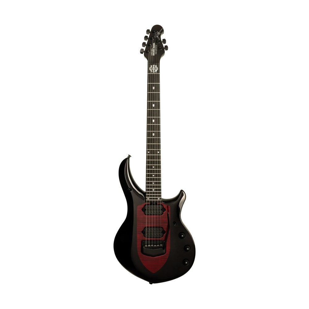 Đàn Guitar Điện Ernie Ball Music Man John Petrucci Majesty 6, Ebony FB, Sanguine Red