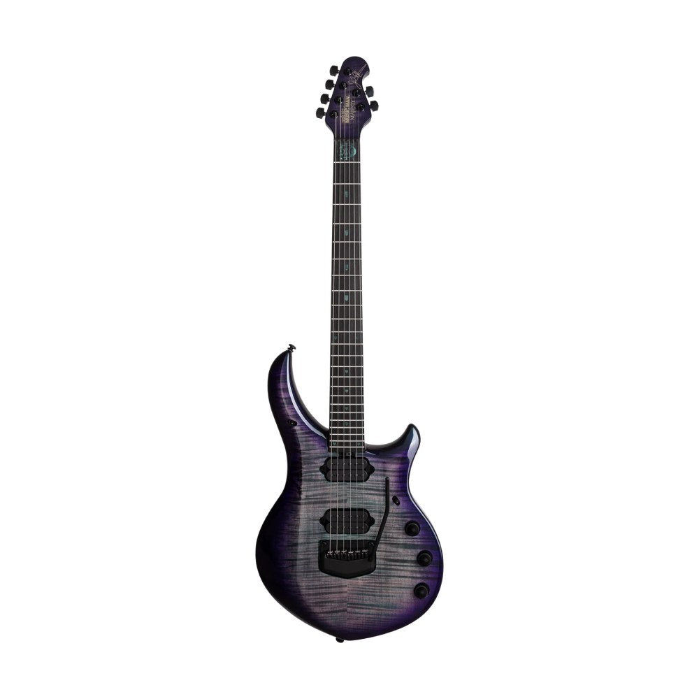  Đàn Guitar Điện Ernie Ball Music Man Ltd Ed John Petrucci Maple Top Majesty 6, Ebony FB, Amethyst Crystal