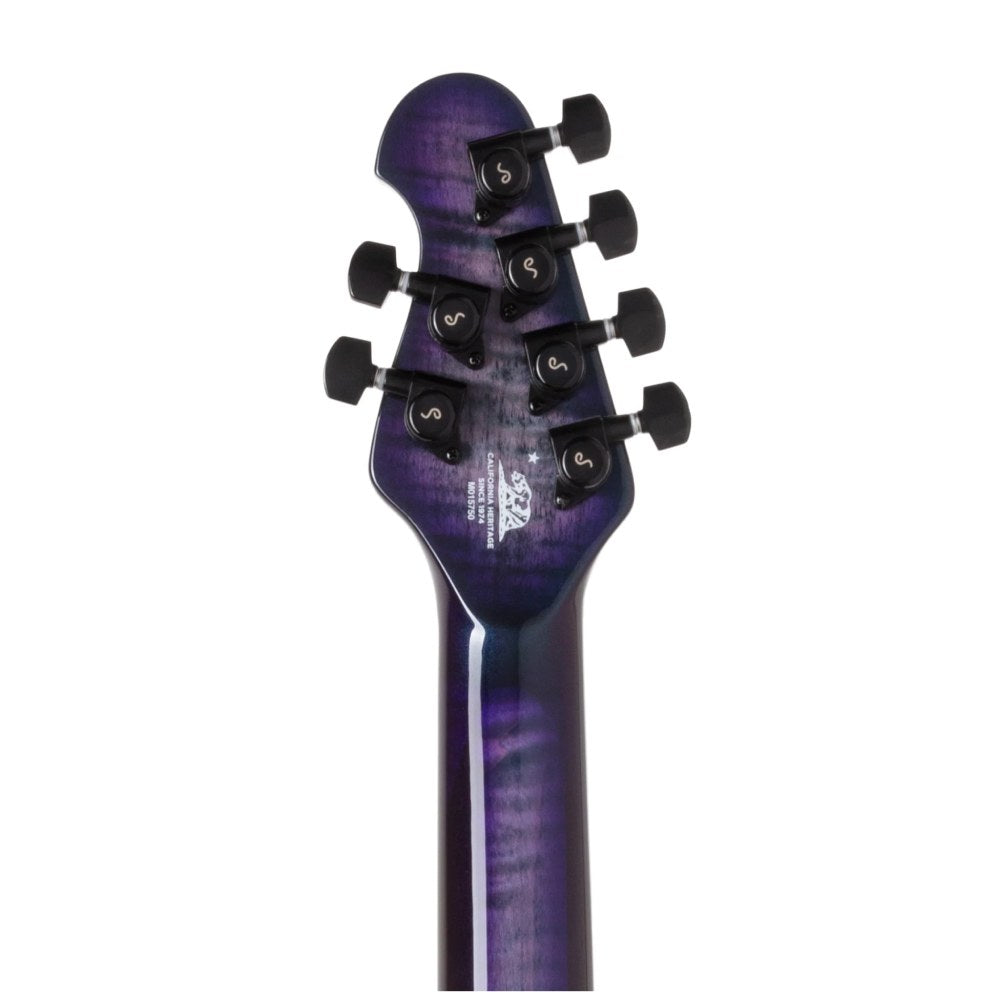  Đàn Guitar Điện Ernie Ball Music Man Ltd Ed John Petrucci Maple Top Majesty 6, Ebony FB, Amethyst Crystal