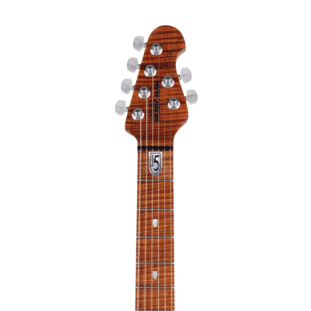 Đàn Guitar Điện Ernie Ball Music Man JP15, Maple FB, Cerulean Paradise Quilt