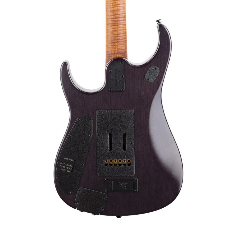 Đàn Guitar Điện Ernie Ball Music Man John Petrucci JP15, Maple FB, Translucent Black Flame