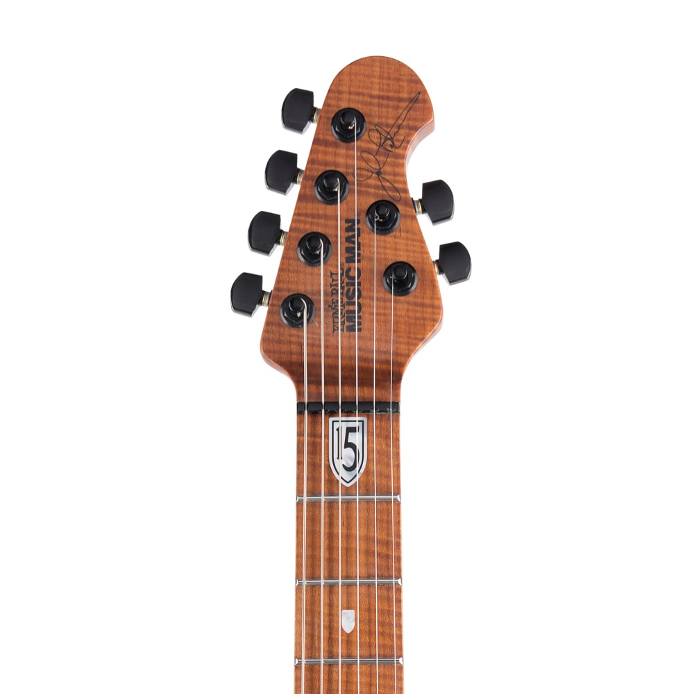 Đàn Guitar Điện Ernie Ball Music Man John Petrucci JP15, Maple FB, Translucent Black Flame