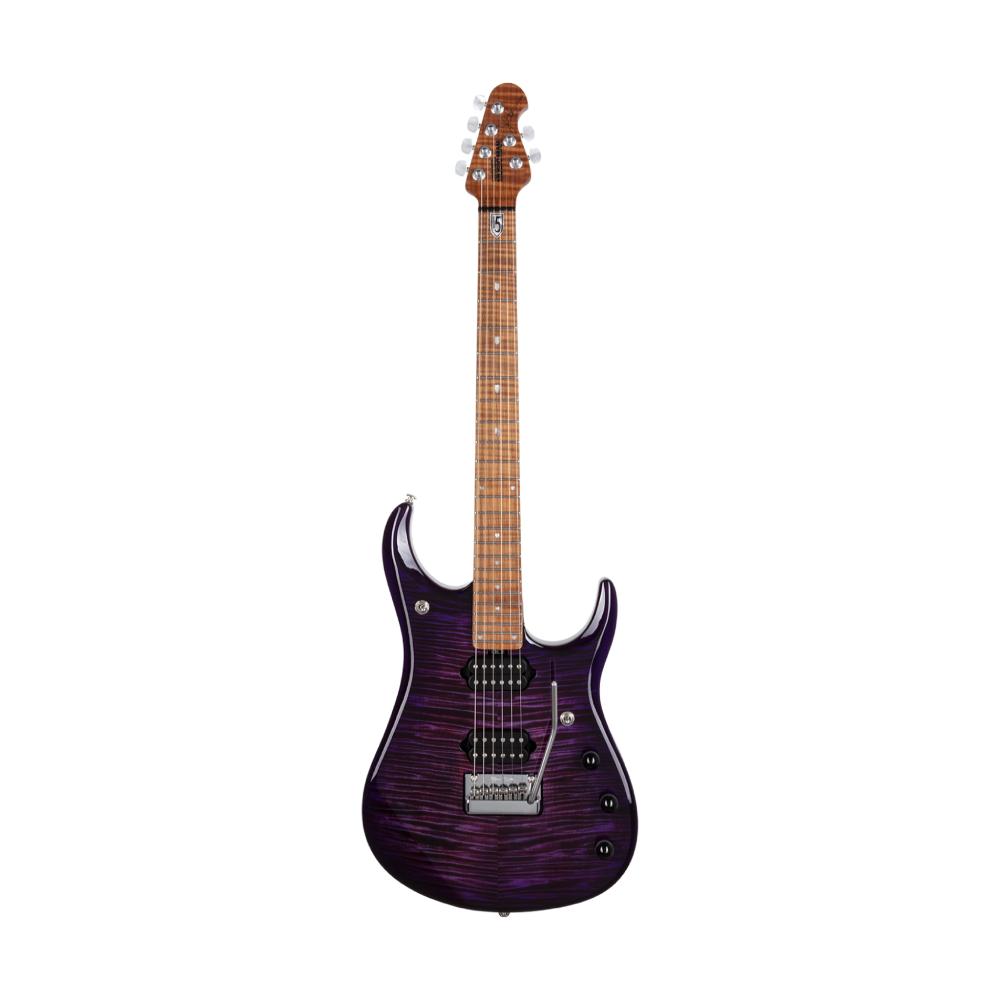 Đàn Guitar Điện Ernie Ball Music Man JP15, Roasted Maple FB, Purple Nebula Flame