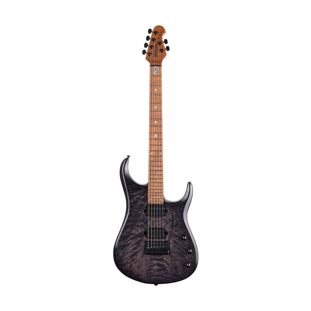 Đàn Guitar Điện Ernie Ball Music Man JP15, Roasted Maple FB, Translucent Black Quilt