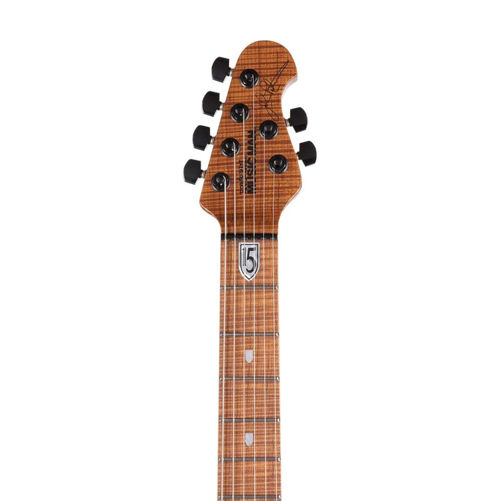 Đàn Guitar Điện Ernie Ball Music Man JP15, Roasted Maple FB, Translucent Black Quilt