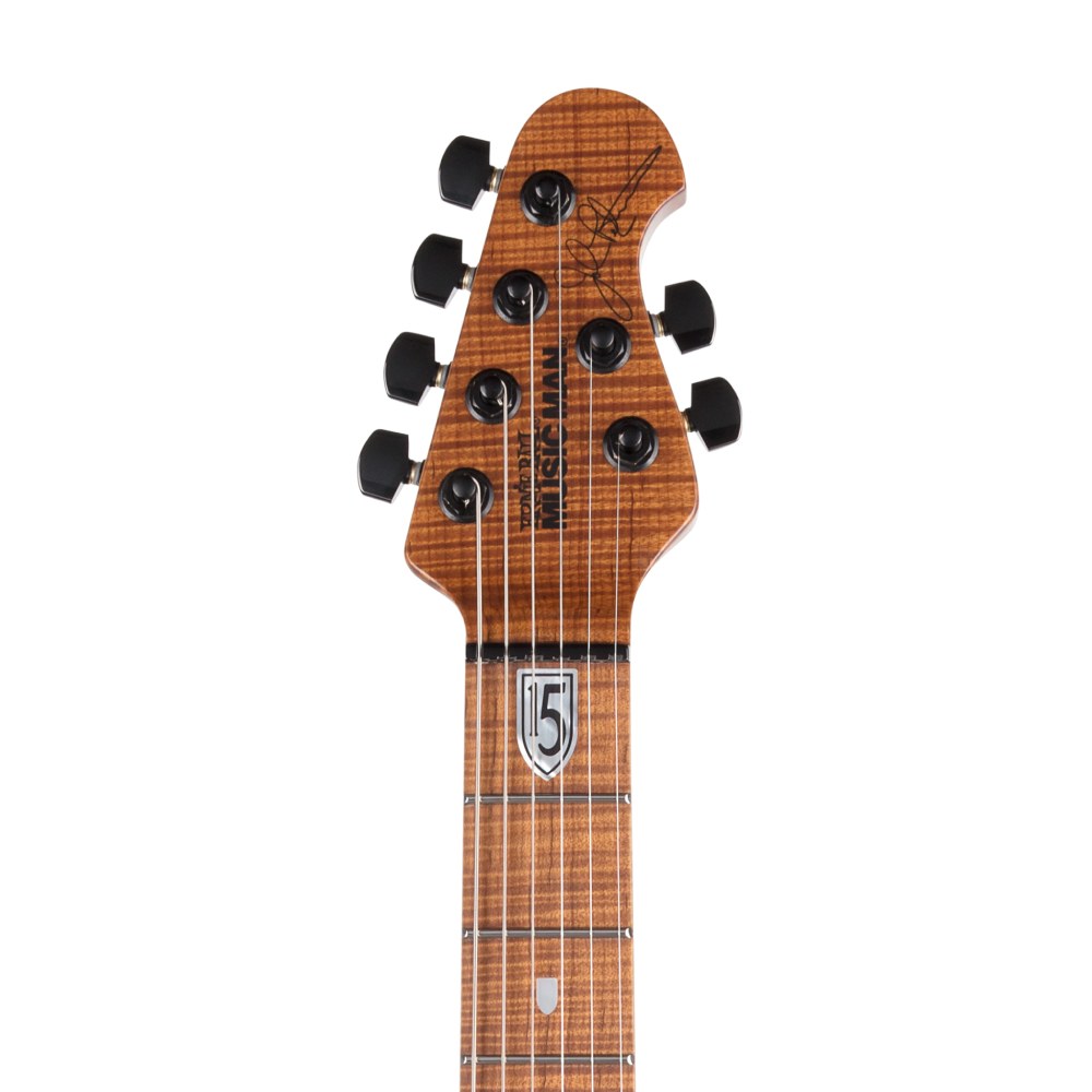 Đàn Guitar Điện Ernie Ball Music Man John Petrucci JP15, Maple FB, Trans Black Burst Quilt