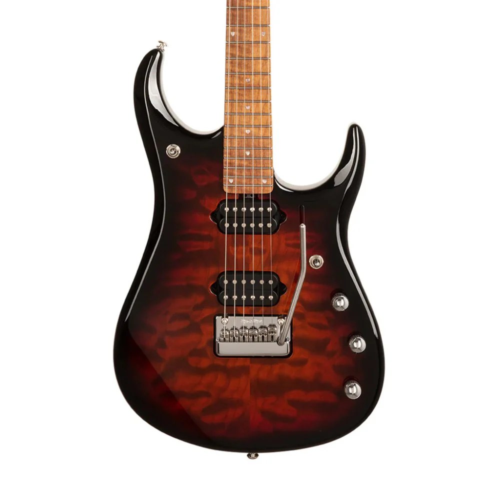 Đàn Guitar Điện Ernie Ball Music Man JP15, Roasted Maple FB, Tiger Eye Quilt