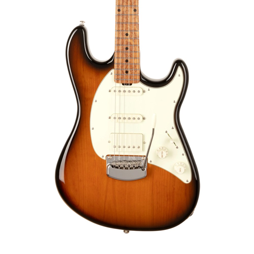 Đàn Guitar Điện Ernie Ball Music Man Cutlass Trem, Maple FB, Vintage Tobacco