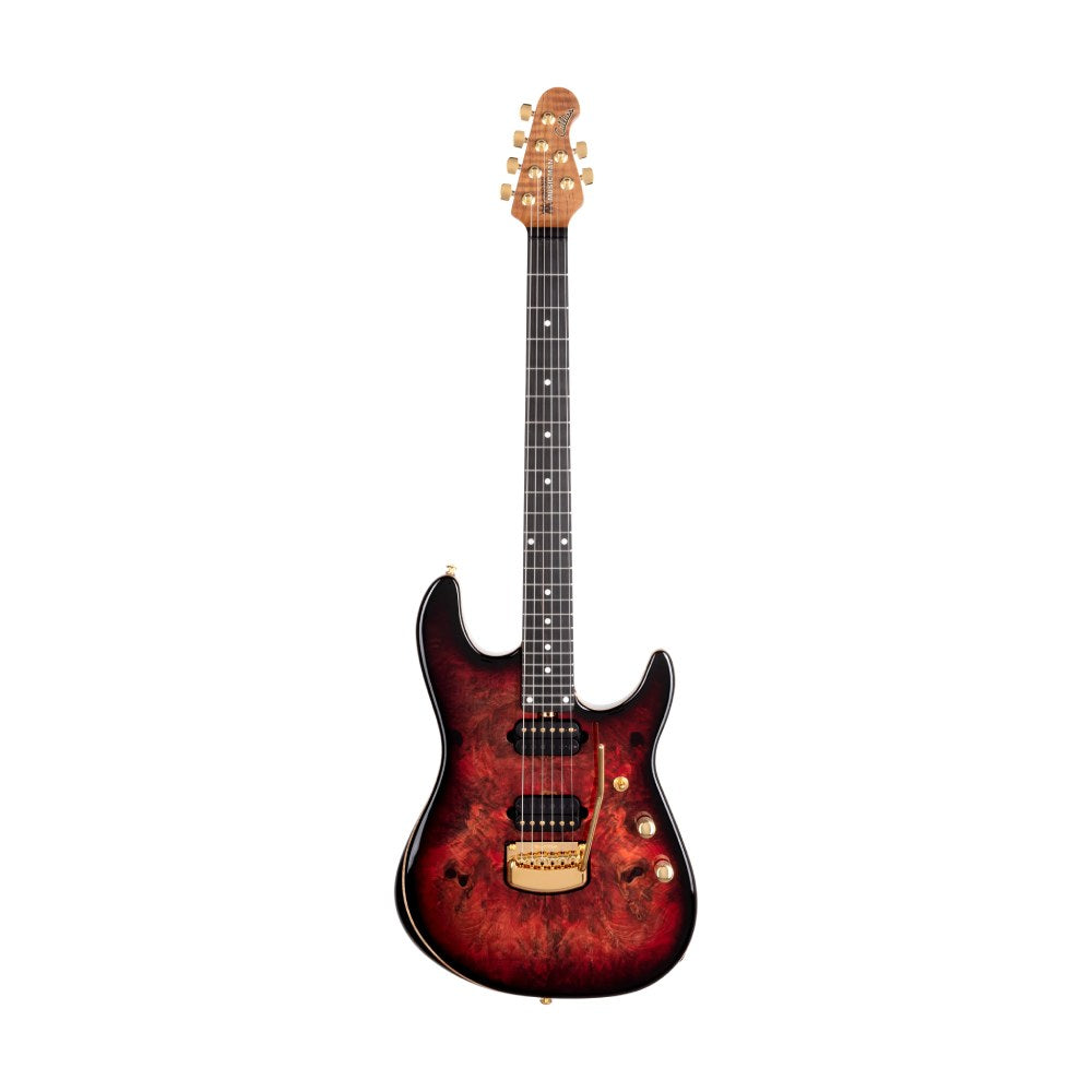 Đàn Guitar Điện Ernie Ball Music Man Jason Richardson Signature Cutlass HH, Ebony FB, Rorschach Red