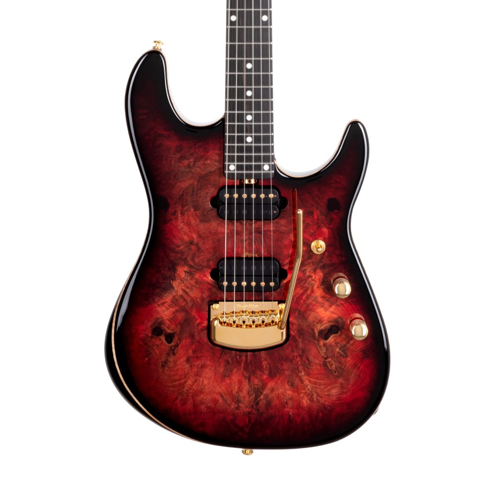 Đàn Guitar Điện Ernie Ball Music Man Jason Richardson Signature Cutlass HH, Ebony FB, Rorschach Red