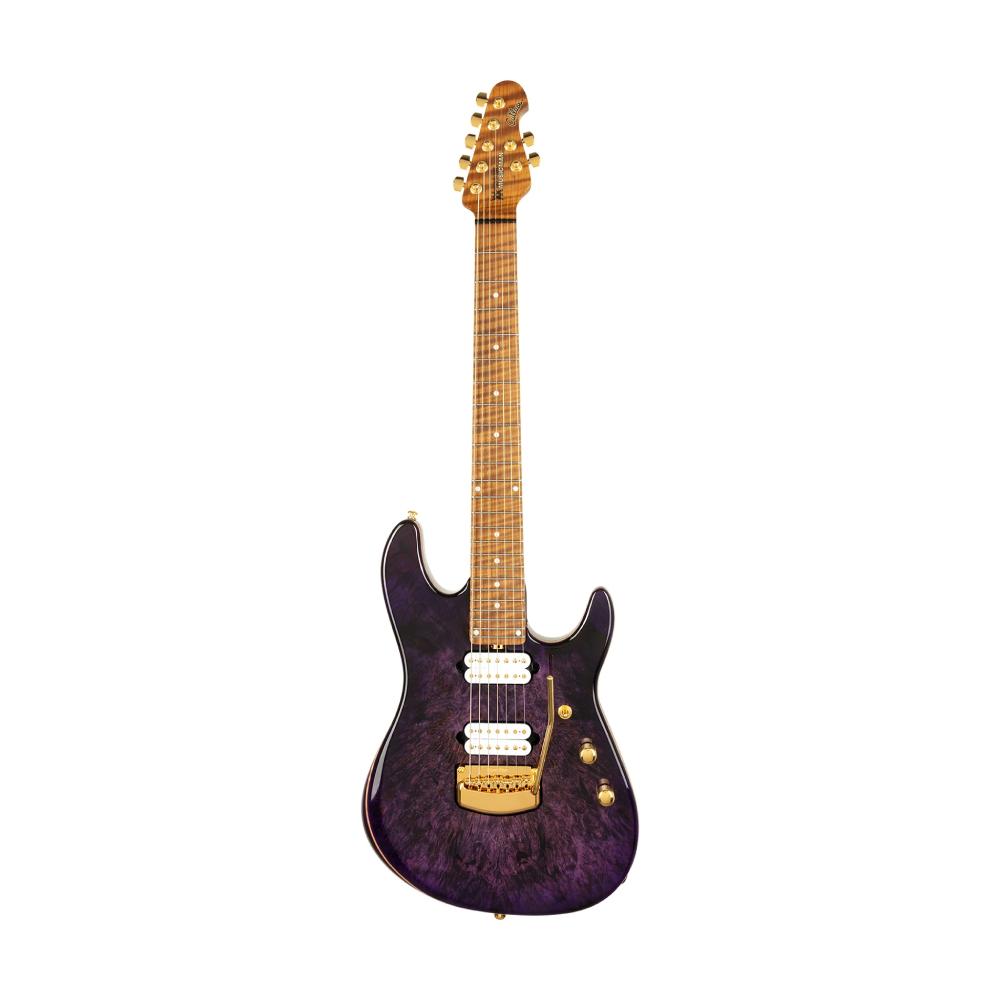 Đàn Guitar Điện Ernie Ball Music Man Jason Richardson Signature Cutlass HH 7-String, Majora Purple