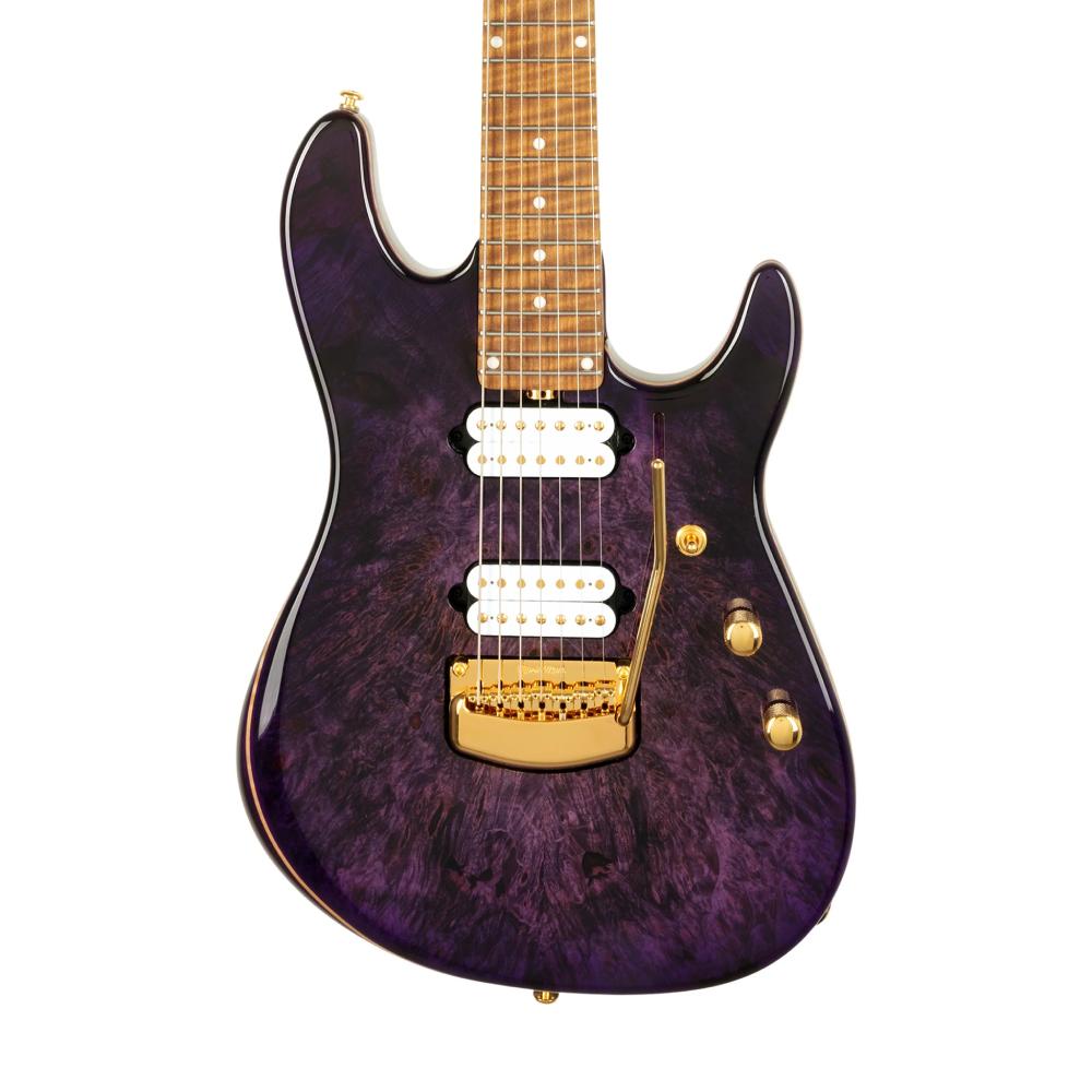 Đàn Guitar Điện Ernie Ball Music Man Jason Richardson Signature Cutlass HH 7-String, Majora Purple