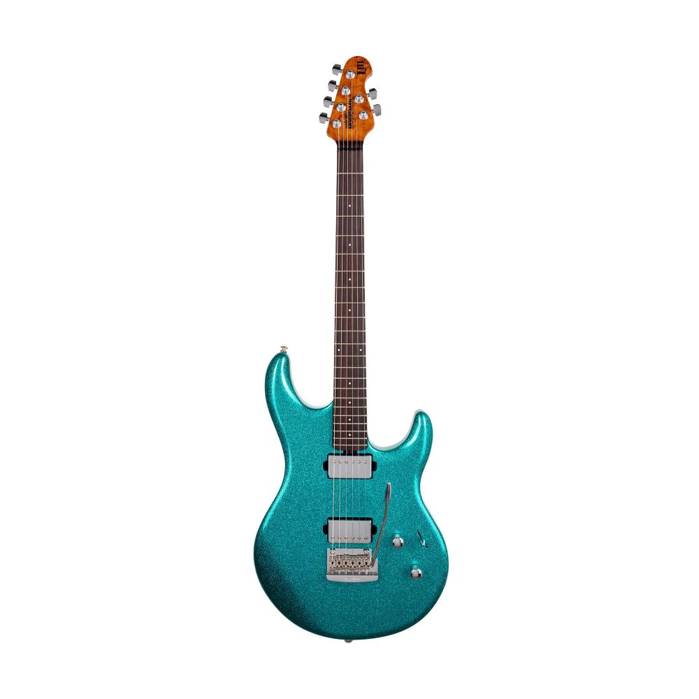 Đàn Guitar Điện Ernie Ball Music Man Luke III HH, RW FB, Ocean Sparkle