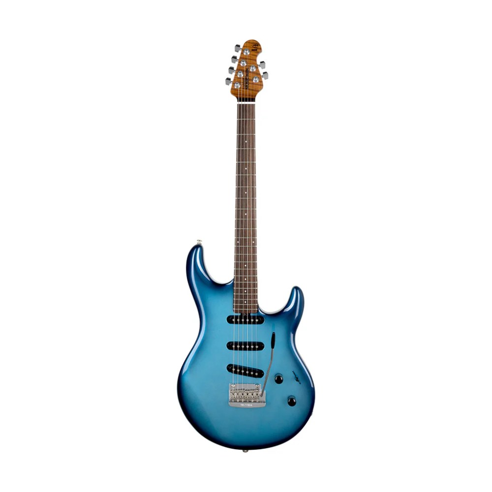  Đàn Guitar Điện Ernie Ball Music Man JSteve Lukather L4 SSS, RW FB, Blueburst