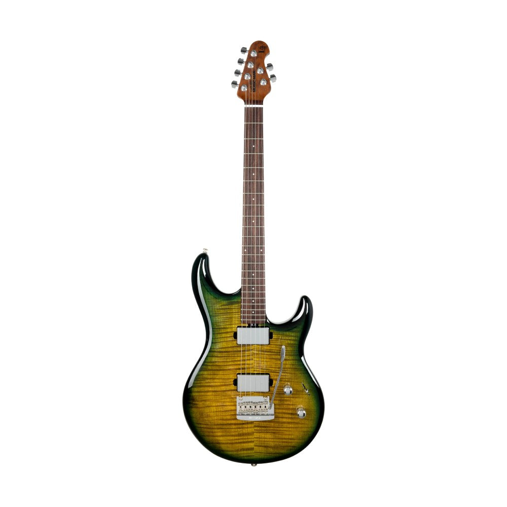 Đàn Guitar Điện Ernie Ball Music Man JSteve Lukather L4 HH Maple Top, RW FB, Gator Burst