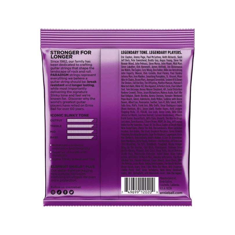 Dây Guitar Điện Ernie Ball Power Slinky Paradigm 2020 (11-48)