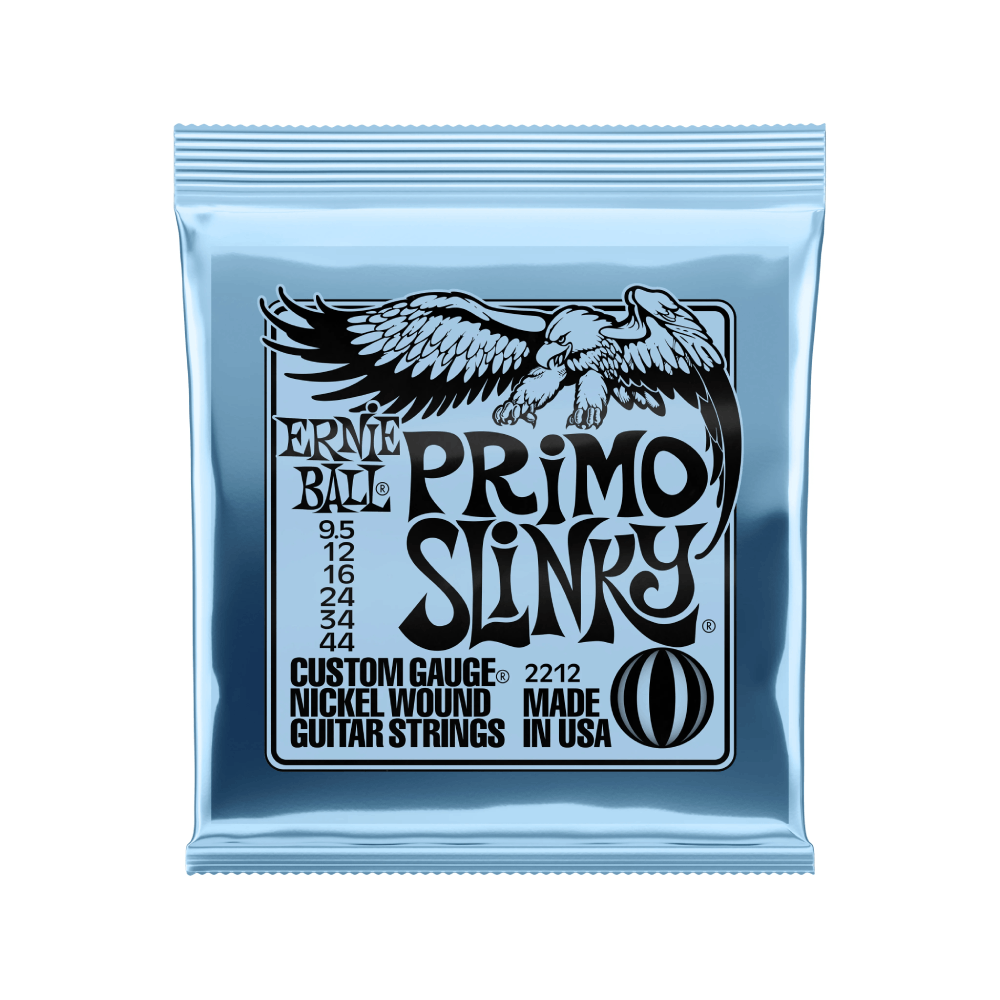 Dây Đàn Guitar Điện Ernie Ball Primo Slinky Nickel Wound, 9.5-44