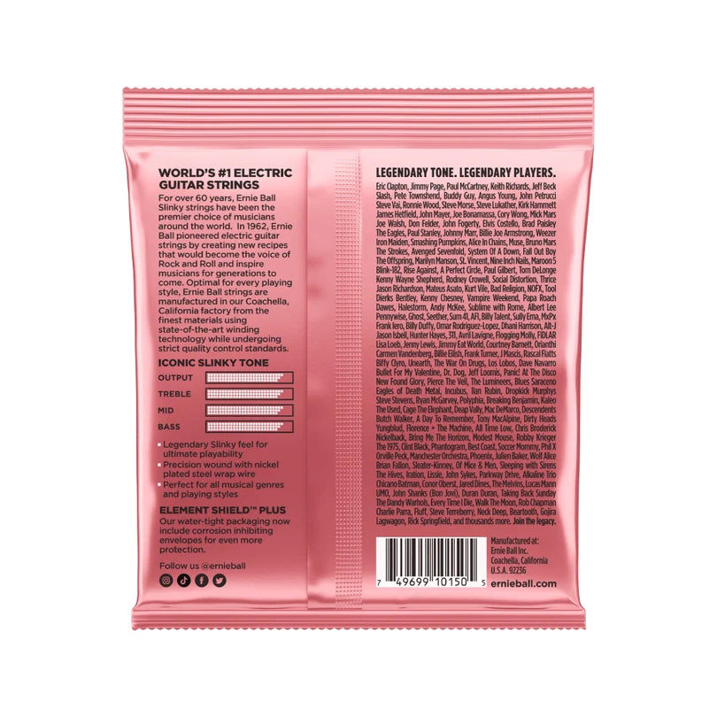 Dây Guitar Điện Ernie Ball Zippy Slinky 2217 (7-36)