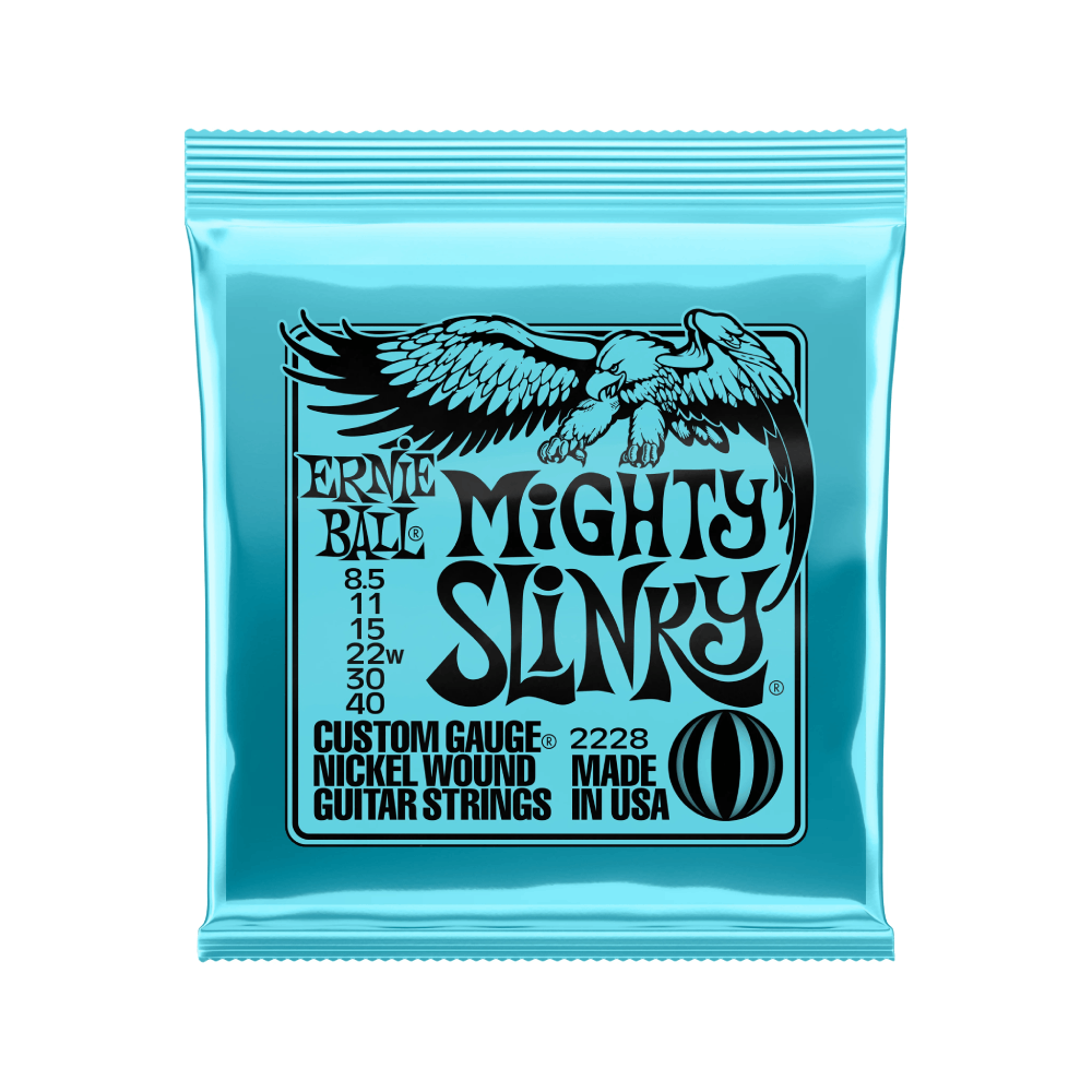 Dây Đàn Guitar Điện Ernie Ball Mighty Slinky Nickel Wound 8.5 - 40