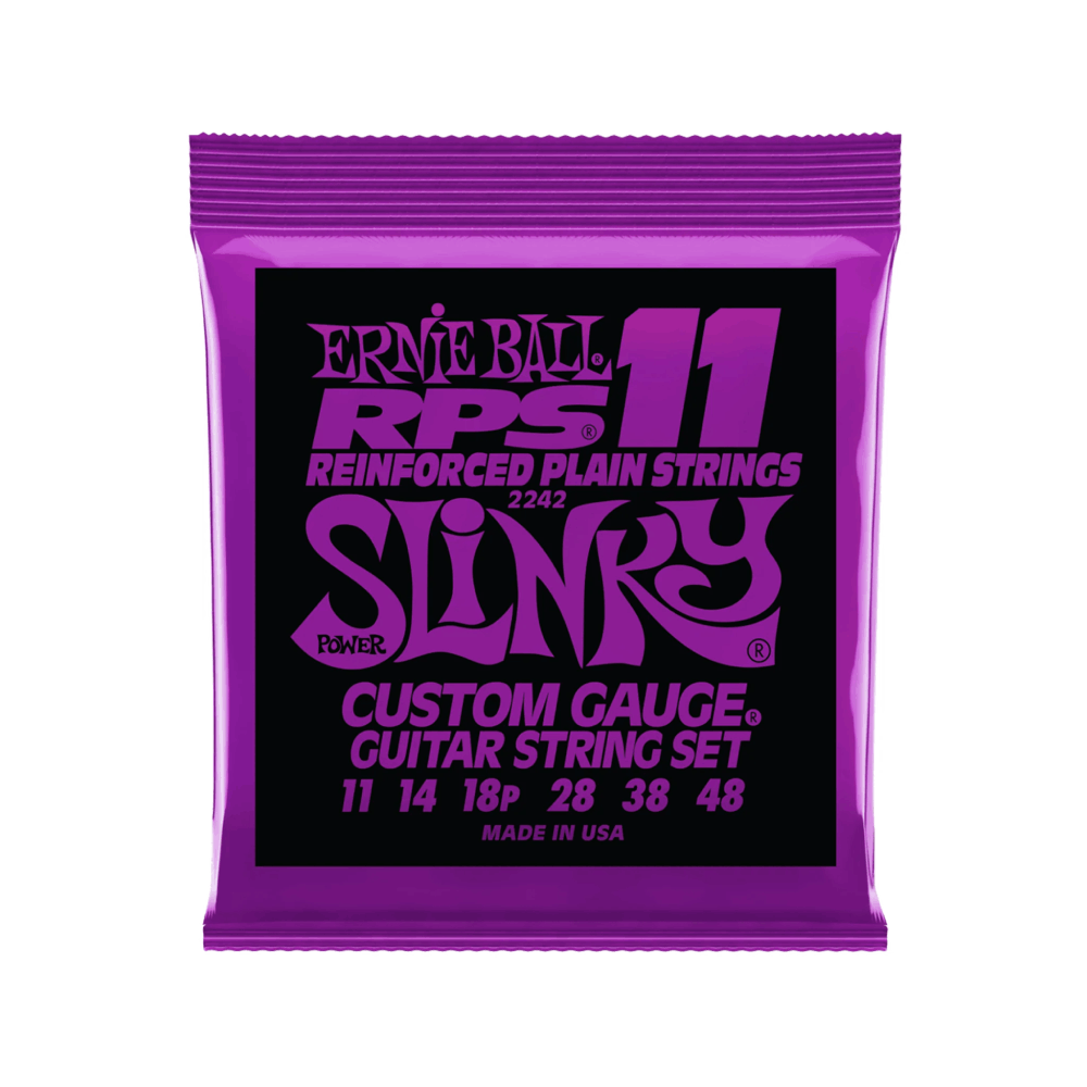 Dây Đàn Guiatr Điện Ernie Ball Power Slinky RPS Nickel Wound, 11-48