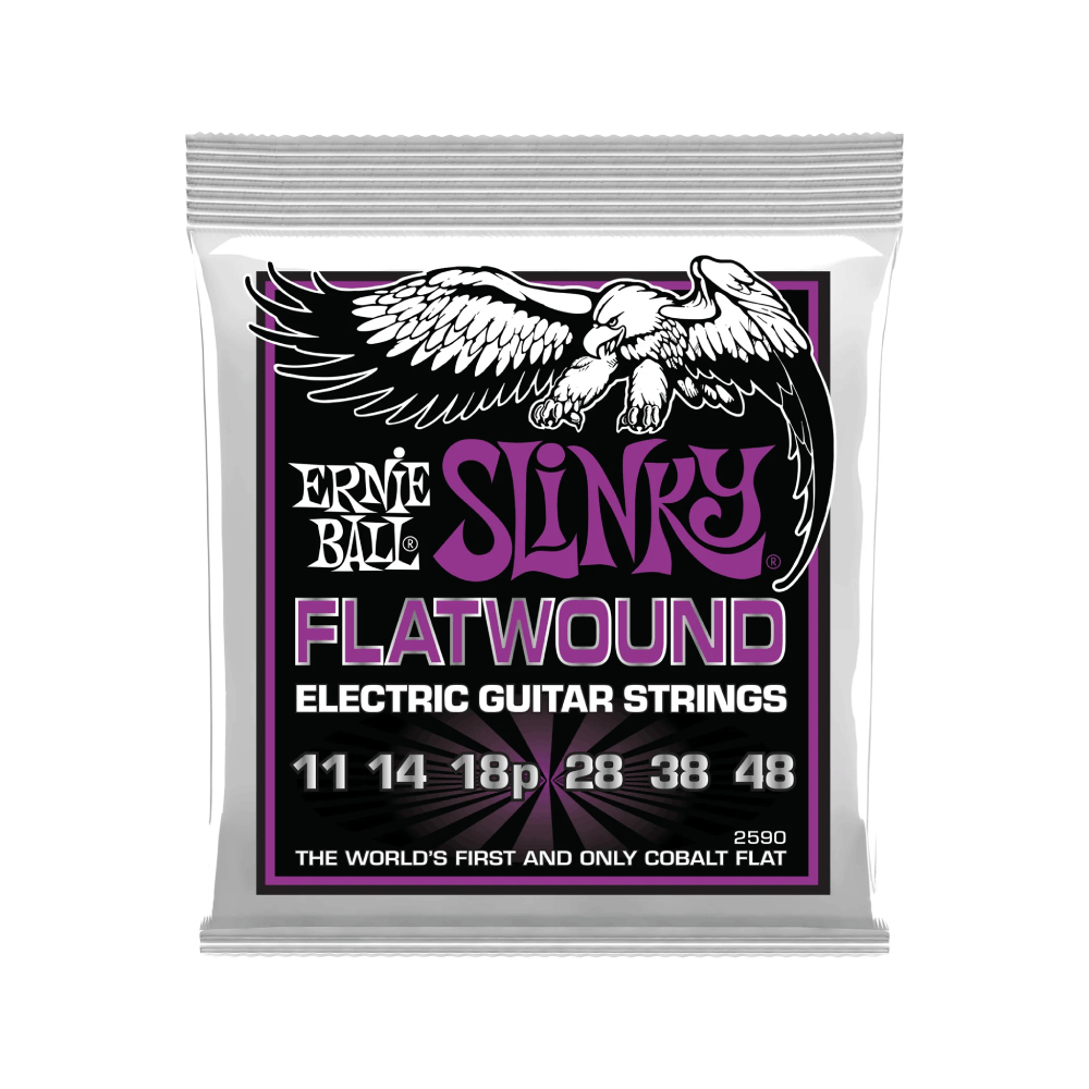 Dây Cáp Ernie Ball Power Slinky Flatwound, 11-48