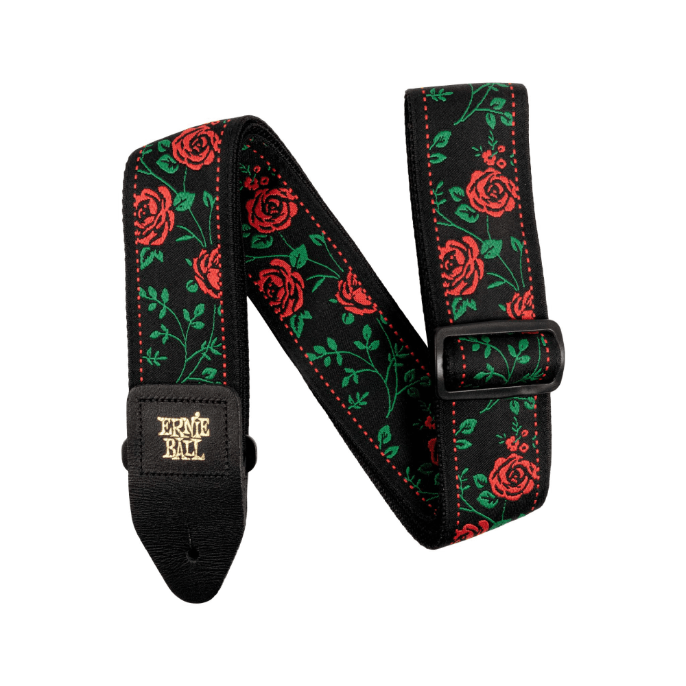 Dây Đeo Đàn Guitar Ernie Ball Jacquard, Spanish Rose