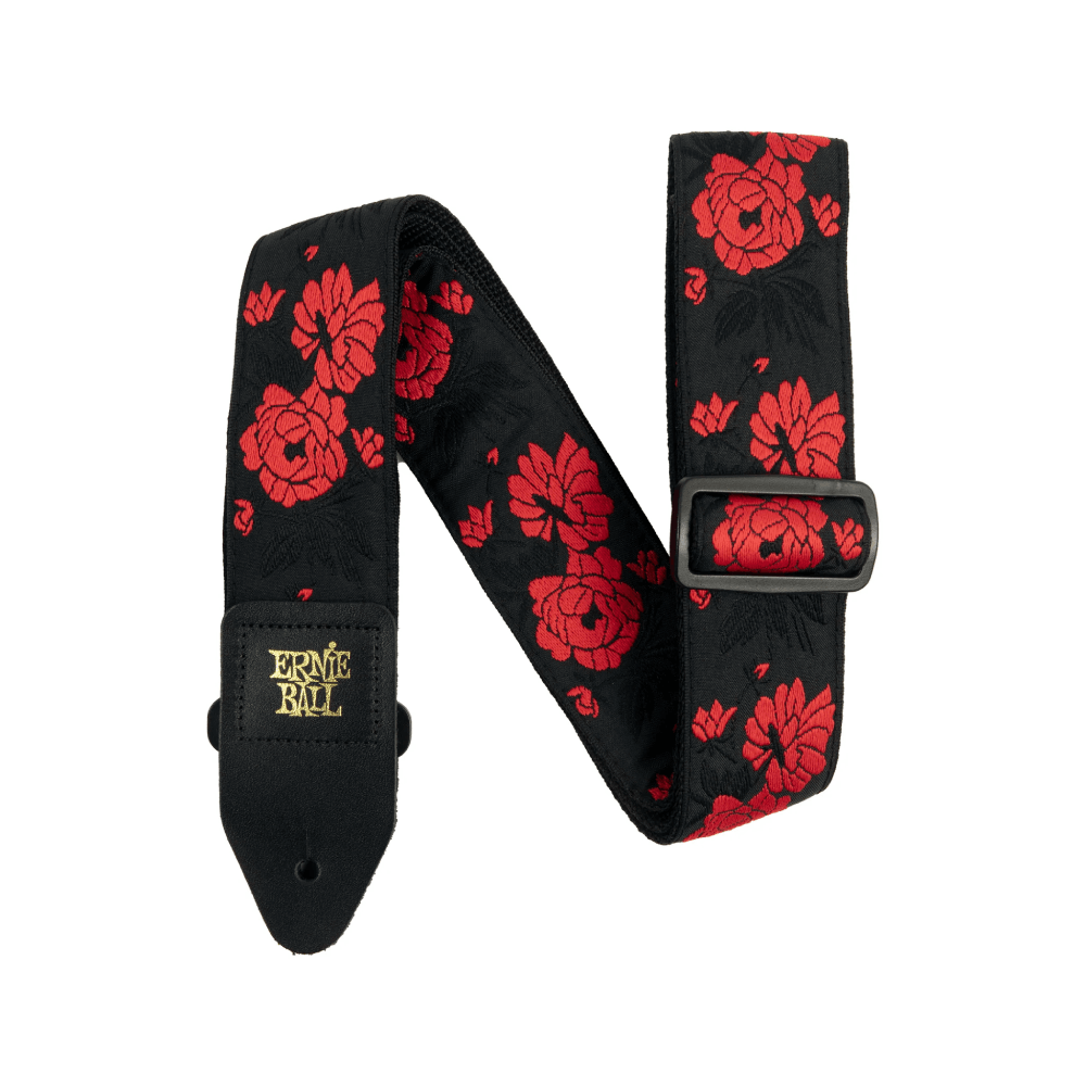 Dây Đeo Đàn Guitar Ernie Ball Jacquard, Tango Rose