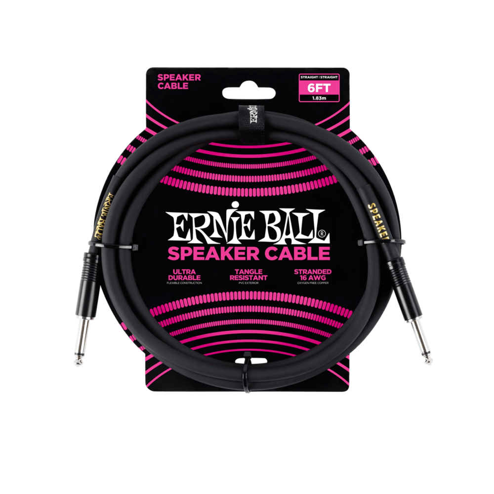 Dây Cáp Ernie Ball 6FT Straight to Straight Speaker 