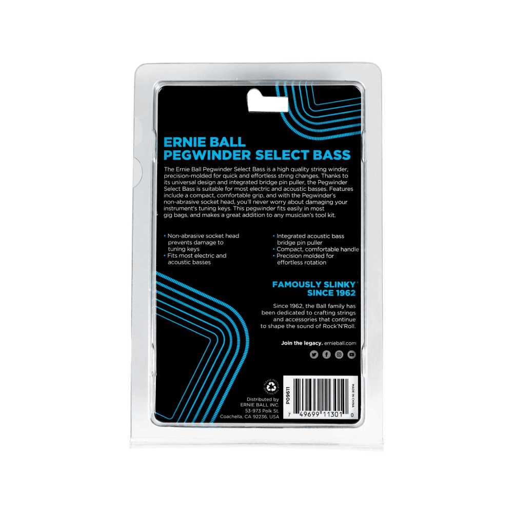 Ernie Ball Bass Pegwinder Select