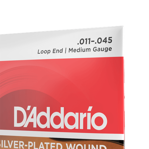 Dây Đàn Guitar Gypsy Jazz D'Addario EJ84M (Silver Wound, Loop End, Medium 11-45)