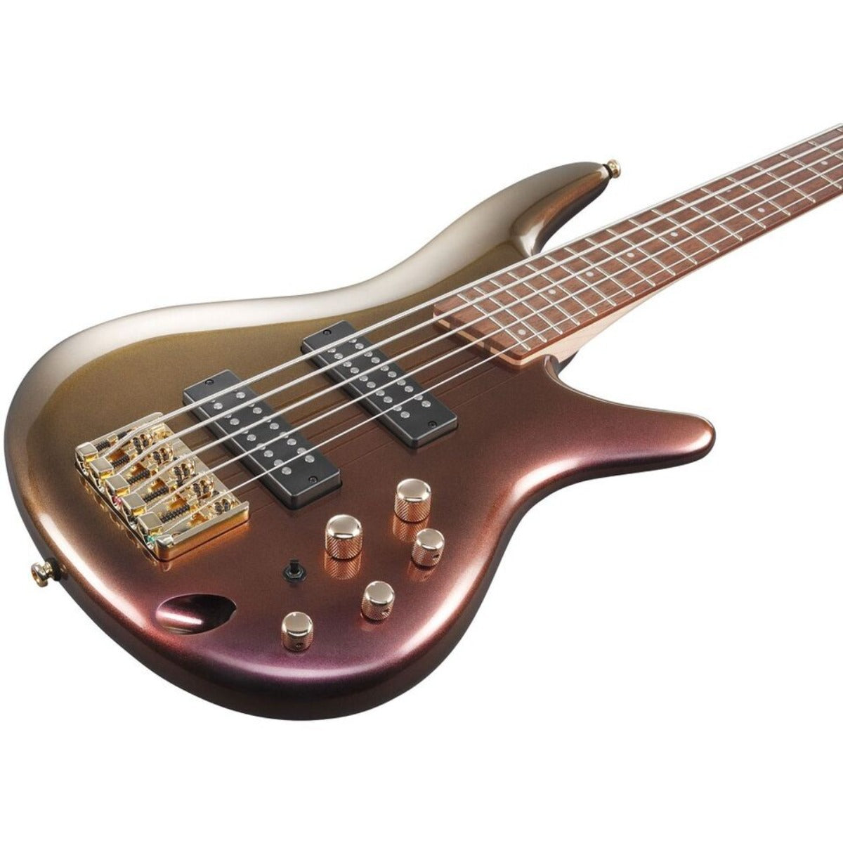 Guitar Bass Ibanez SR305EDX, Jatoba Fingerboard, Rose Gold Chameleon