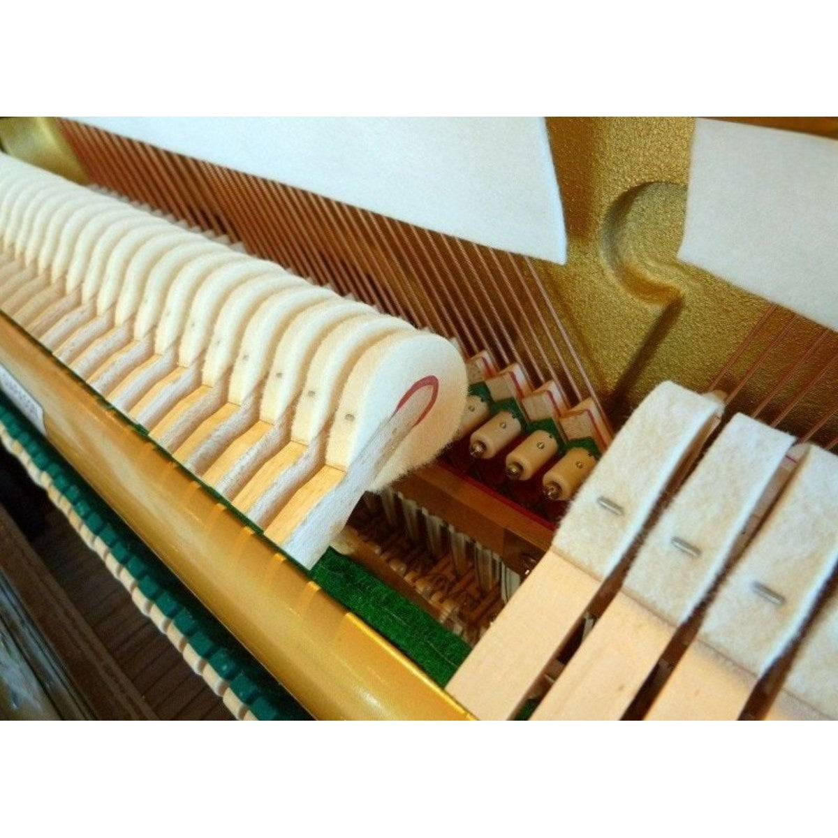 Bộ máy và búa đàn piano cơ Diapason D25B tại TÂN NHẠC CỤ với nỉ lông cừu tự nhiên chất lượng cao