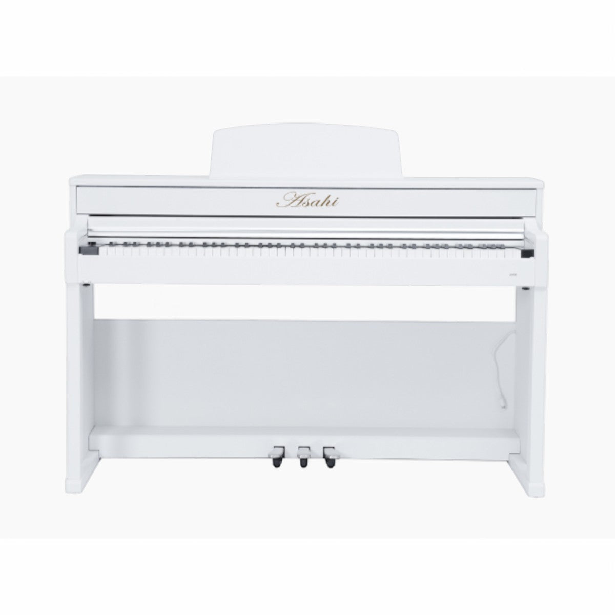 Đàn piano điện TÂN NHẠC CỤ Asahi Aurora Series A205 màu trắng sang trọng với thiết kế 88 phím tiêu chuẩn