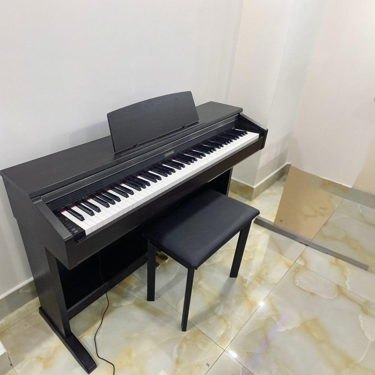 Đàn piano điện Casio AP200 màu đen dáng tủ sang trọng tại TÂN NHẠC CỤ, kèm ghế ngồi đồng bộ